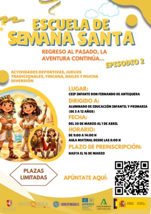 Escuela de Semana Santa 2026