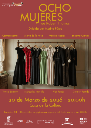 Teatro 8 mujeres 20 marzo