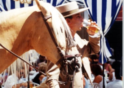 Real Feria Agosto caballo y jinete