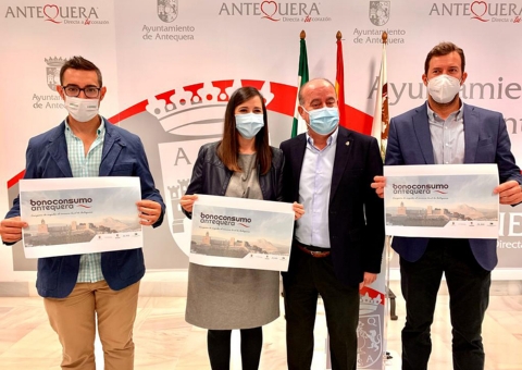Éxito rotundo de la iniciativa del BonoComercio promovida por el Ayuntamiento de Antequera para incentivar las compras en el comer...